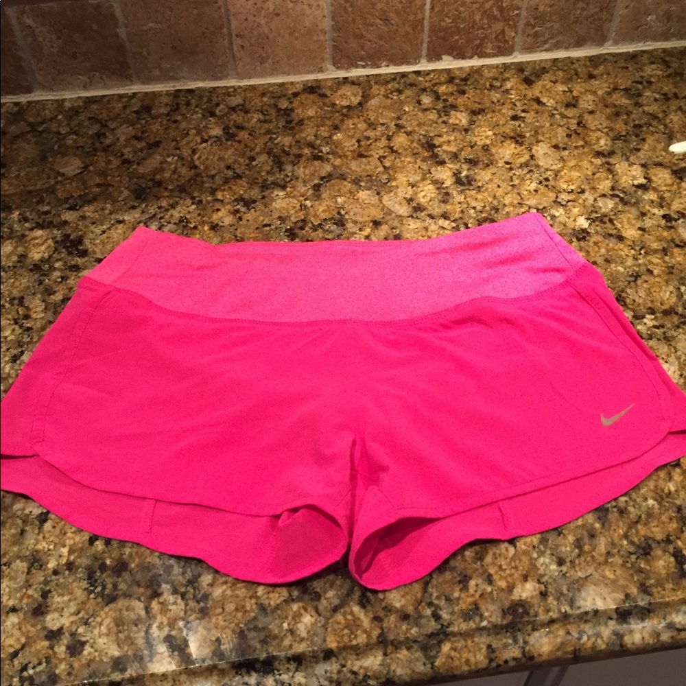 Nike Dri-Fit Running Shorts S purple and pink